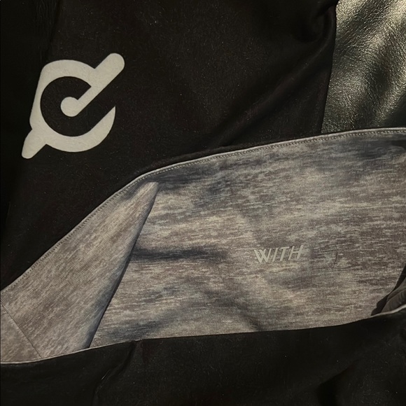 Pre-loved Peloton Black Rainbow Leggings - Picture 2 of 4